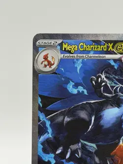 Pokemon Mega Charizard x EX 125/094 Full Art Secret Rare - Amazing Centering 🔥 - Image 2