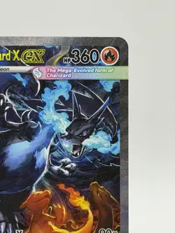 Pokemon Mega Charizard x EX 125/094 Full Art Secret Rare - Amazing Centering 🔥 - Image 3