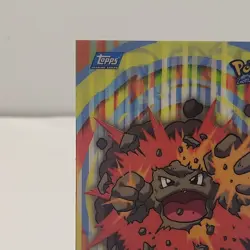 Topps Pokemon Geodude Sticker Puzzle 7 of 10 TV Animation Edition 2000 - Image 5