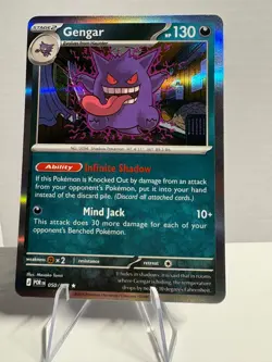 Pokemon TCG Gengar Rare Holo 050/088 Perfect Order - Image 1