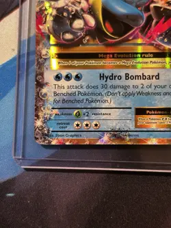 Pokemon TCG M Blastoise EX Ultra Rare Holo Evolutions 22/108 (NM) - Image 3