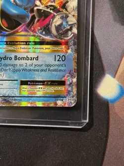Pokemon TCG M Blastoise EX Ultra Rare Holo Evolutions 22/108 (NM) - Image 4