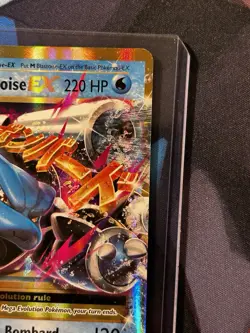 Pokemon TCG M Blastoise EX Ultra Rare Holo Evolutions 22/108 (NM) - Image 5