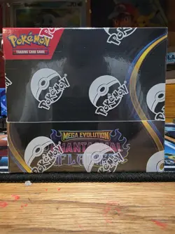 Pokemon TCG: Phantasmal Flames Factory Sealed Booster Box MINT with Acrylic Case - Image 1