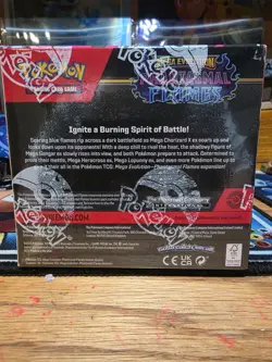 Pokemon TCG: Phantasmal Flames Factory Sealed Booster Box MINT with Acrylic Case - Image 3