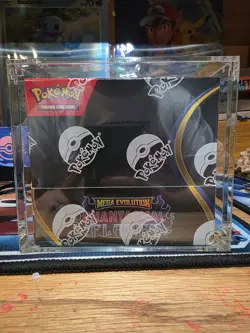 Pokemon TCG: Phantasmal Flames Factory Sealed Booster Box MINT with Acrylic Case - Image 5