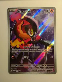 Charcadet 022 Holo Promo ME: Mega Evolution Promo Pokemon Lightly Played - Image 1