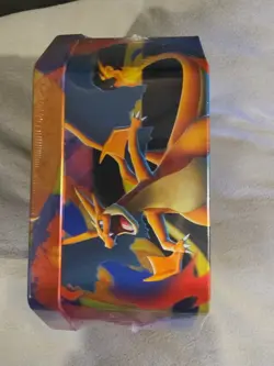 Pokemon Mega Evolution Mega Charizard Y ex Tin & Mabosstiff Ex Showcase Box New - Image 4
