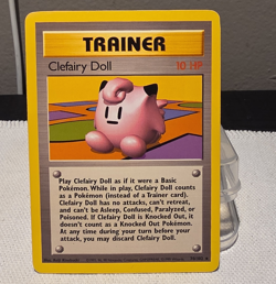 Wizards of the Coast Clefairy Doll 70/102 Base Set Unlimited Rare 1999 EN 10HP - Image 1