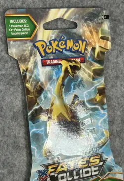 Pokemon Fates Collide Sleeved Booster Pack COMPLETE ART SET - 4 Packs SEALED - Image 5