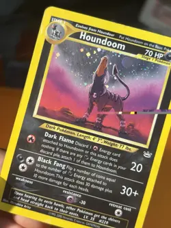 Pokemon TCG Houndoom 8/64 Holo Neo Revelation Vintage 1995-2000 MP - Image 3