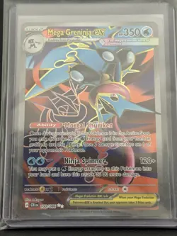 Pokemon Mega Greninja ex 100/086 NM Ultra Rare Chaos Rising Near Mint - Image 1