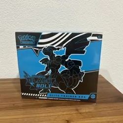 Pokemon Scarlet & Violet Black Bolt Elite Trainer Box ETB English OVP NEU - Image 1