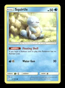 Squirtle 22/181 Team Up NM/M Pokemon - Image 1