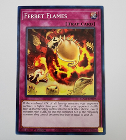 (3x) Ferret Flames - SDCB-EN039 - Common - NM - 1st Ed - Yugioh - Image 1