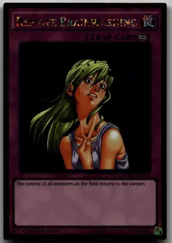 Remove Brainwashing Gold Rare Premium Gold: Infinite Gold PGL3-EN091 LP - Image 1
