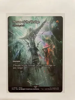 MTG Final Fantasy: Thrum of the Vestige (Showcase) (Excellent Condition) - Image 1