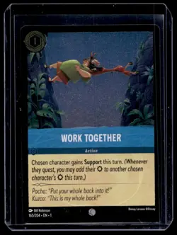 Disney Lorcana The First Chapter Work Together Foil 165/204 - Image 1