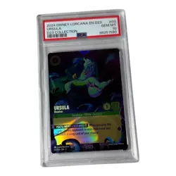 Disney Lorcana D23 Collection Promo Ursula - Deceiver #03 PSA 10 - Image 1
