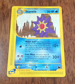 Pokemon TCG Starmie Skyridge e-card series 44/144 uncommon 2003 NM - Image 1