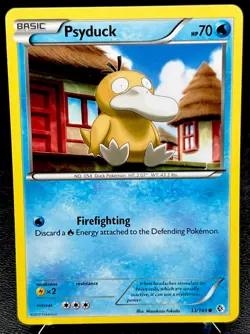 Psyduck 33/149 LP Non Holo Adorable Sitting Duck Art Pokemon Card! - Image 1