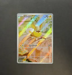 Yamper 099/094 | Phantasmal Flames | Holo |Pokemon Card |Near Mint | - Image 1