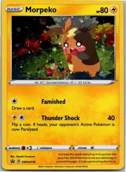 Morpeko - Promo SWSH: Sword & Shield Promo Cards SWSH116 NM Holo - Image 1
