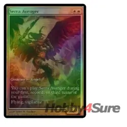 Foil Serra Avenger (champs 2006) M/NM Magic: The Gathering MTG Promo: Champs - Image 1