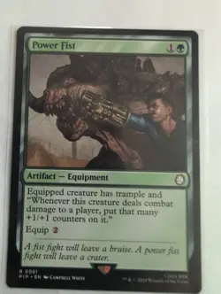 MTG - Power Fist - Universes Beyond: Fallout - Image 1