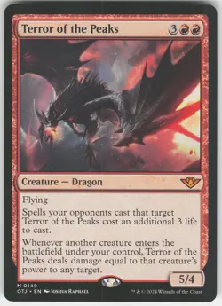 Terror of the Peaks Outlaws of Thunder Junction Mythic Magic: The Gathering - Image 1