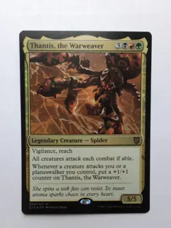 MTG Thantis, The Warweaver ( C18) Commander 2018 Foil Mythic 046/307 - Image 1