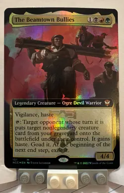 The Beamtown Bullies (Extended Art) Commander: Streets of New Capenna Foil - Image 1