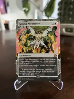 [MTG]Greater Auramancy (Showcase) 0004 WOT - Image 1