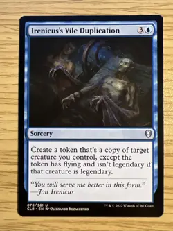Irenicus's Vile Duplication Commander Legends: Battle for Baldur's Gate 78/361 - Image 1