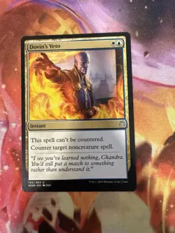 Dovin's Veto - #193/264 (NM) War of the Spark WAR Magic MTG - Regular - Image 1