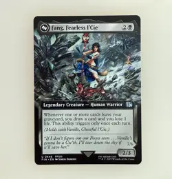 Magic the Gathering: Fang, Fearless l'Cie (Extended Art) Final Fantasy Reg NM - Image 1
