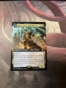 Emet-Selch, Unsundered - Extended Art Regular- Final Fantasy Magic the Gathering - Image 1