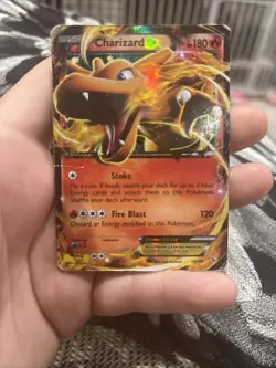 Charizard EX Ultra Rare Holo 11/106 Flashfire 180 HP Pokemon Card - Image 1