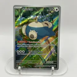 Pokemon 151 Snorlax SVP 051 Black Star ETB Promo Full Art Holo - Image 2
