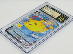 FLYING PIKACHU VMAX HOLO #007/025 PRISTINE CGC 10 2021 POKEMON CELEBRATIONS - Image 3