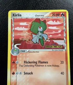Pokemon TCG Kirlia Delta Species 33/101 Dragon Frontiers Reverse Holo Stamped HP - Image 2