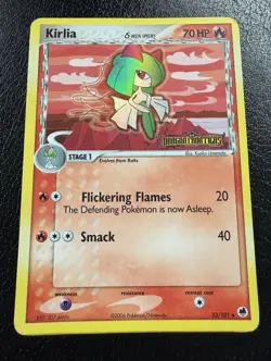 Pokemon TCG Kirlia Delta Species 33/101 Dragon Frontiers Reverse Holo Stamped HP - Image 4