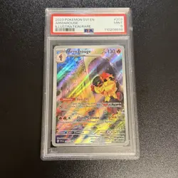 2023 Pokemon Scarlet & Violet Armarouge Illustration Rare 203/198 PSA 9 Mint - Image 1