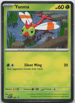 Yanma 185 Holo Promo Scarlet & Violet Promo Pokemon Near Mint - Image 1