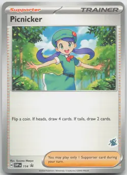 Picnicker 114 Promo Scarlet & Violet Promo Pokemon Near Mint - Image 1