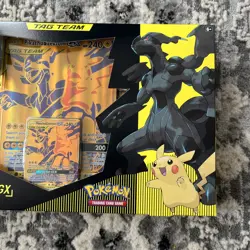 Pokemon TCG - Pikachu & Zekrom GX Tag Team Premium Collection Box Booster Packs 820650809910 - Image 2
