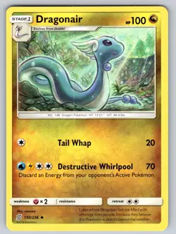 Dragonair 150/236 Uncommon Unified Minds Pokemon Near Mint - Image 1
