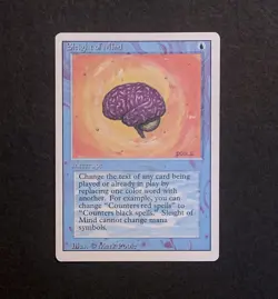 Sleight of Mind MTG Revised Edition Regular - Image 1