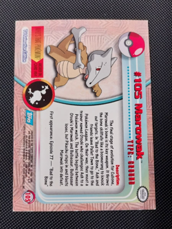Topps Pokemon Series 2 TV Animation #105 Marowak englisch FOIL - Image 2