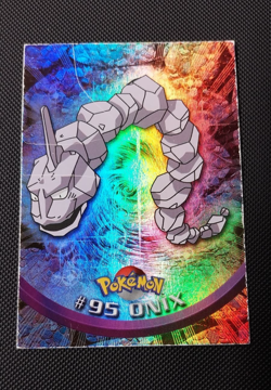 Topps Pokemon Series 2 TV Animation #95 Onix englisch FOIL - Image 1